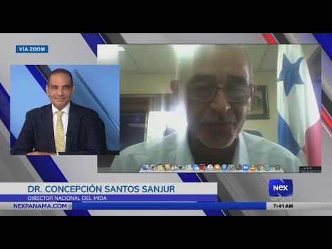 Entrevista al Dr Concepcion Santos Sanjur, director nacional de MIDA