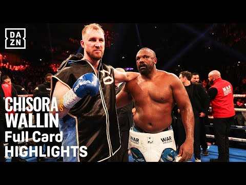 Derek Chisora vs. Otto Wallin | Full Card Highlights