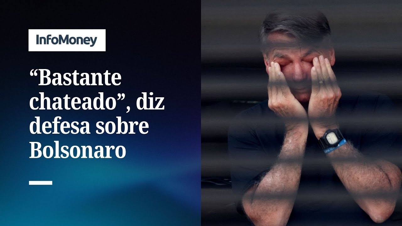 Defesa diz que Bolsonaro está bastante chateado com julgamento | InfoMoney News