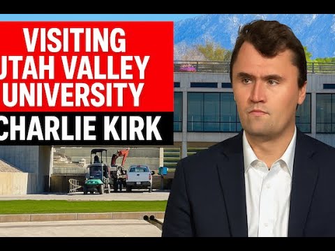 ⛰️ My Visit To Utah Valley University To See Charlie Kirk