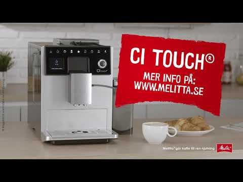 Melitta® CI Touch® - Perfekt kaffenjutning från första påslagning.