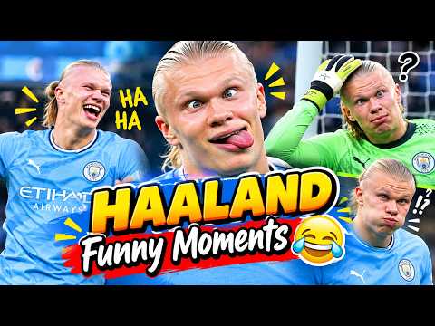 Erling Haaland Funny Moments 😂 | Funniest &amp; Unexpected Moments