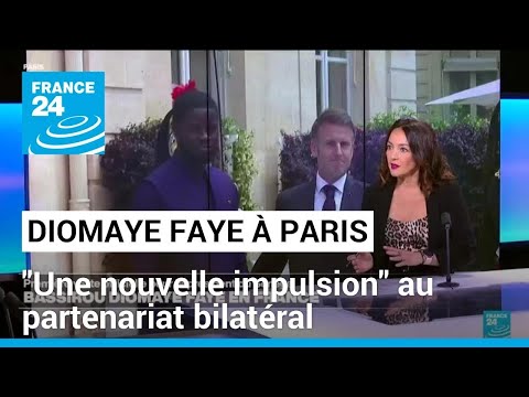 Macron et Faye veulent donner une nouvelle impulsion au partenariat bilatéral • FRANCE 24