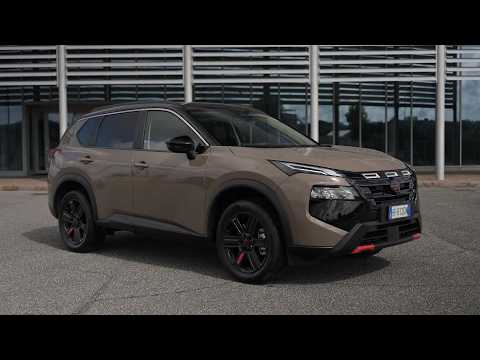 Nissan X-TRAIL N-TREK Design Preview in Dark Beige & Black