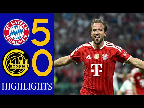 Bayern Munich vs Bodo/Glimt Highlights  |  MUSIALA &amp; KANE GOALS! 🔥 Champions League Highlights