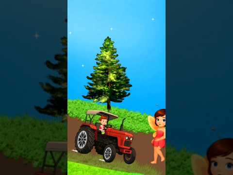 চিন্টু এটাকি করছে ট্রাক্টর চালাচ্ছে । Bangla Tractor Animation । shakchunni golpo #short #cartoon