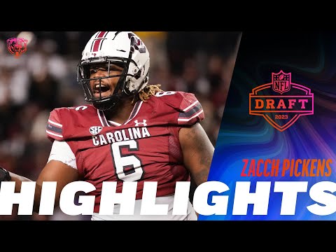 Zacch Pickens Highlights | Chicago Bears video clip