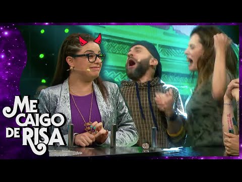 Violeta Isfel les hace la maldad a Darío y Gaby en 'Caricaturas eléctricas'  | Me Caigo De Risa