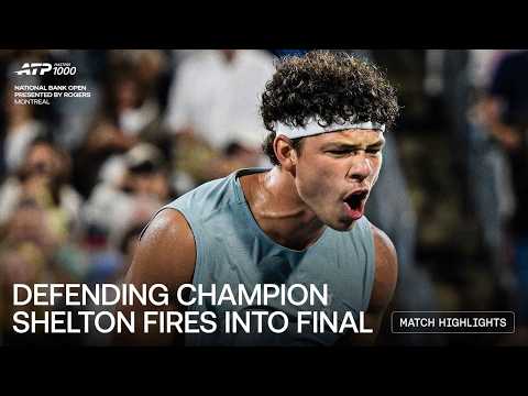 Ben Shelton vs Learner Tien Highlights | Montreal Masters 2026 Semi-finals