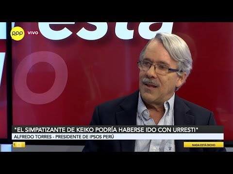 Alfredo Torres: El simpatizante de Keiko Fujimori podría haberse ido con Daniel Urresti