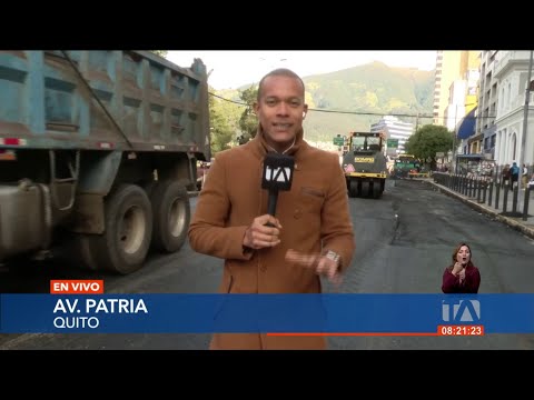 Quito: Av. Patria estará abierta a circulación vehícular el día viernes 25 de agosto