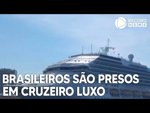 Brasileiros são presos em cruzeiro luxo na França