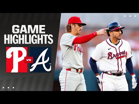 Phillies vs. Braves Game Highlights (8/20/24) | MLB Highlights