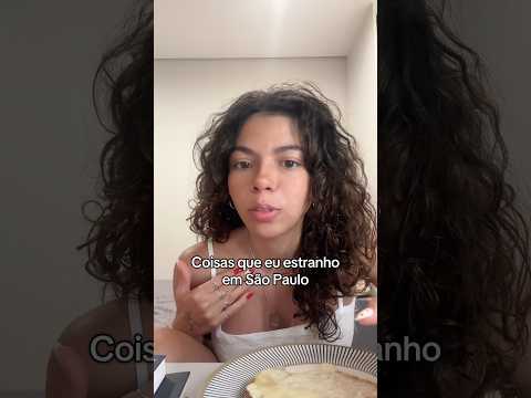Coisas que eu estranho em SP - Dudda Maryah #shorts
