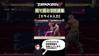 【鉄拳8】見て覚える用語集【スライド入力】