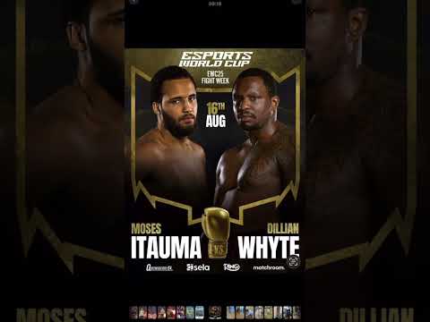 ITAUMA VS WHYTE FIGHT WEEK #itaumawhyte #dazn #matchroomboxing #queensberrypromotions #riyadhseason