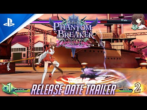 Phantom Breaker: Omnia - Release Date Trailer | PS4