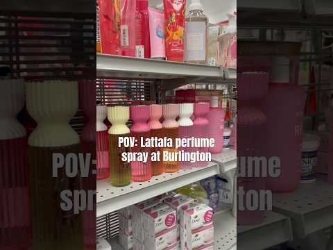 Do you own any Lattafa perfume 👀 #lattafaperfumes #lattafa #burlington #perfumereview