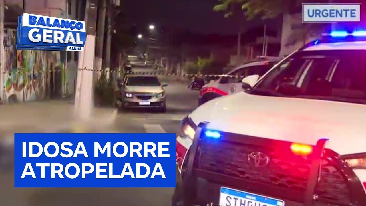 Idosa morre após ser atropelada por carreta em faixa de pedestres na zona sul de São Paulo