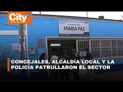 Autoridades realizaron un recorrido por el barrio María Paz de Kennedy | CityTv