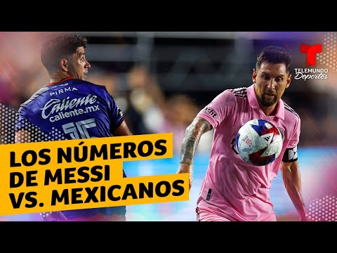Lionel Messi: Estos son sus números contra equipos mexicanos | Telemundo Deportes