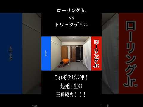 ローリングJr.vsトワックデビル#アラカク #あらかく#格闘技 #架空 #クロコップ #shorts #mma