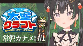 【#大空クラフト】夏休みの終わりに一週間限定マイクラ鯖！思いで作っちゃお！【パレプロ/常磐カナメ】