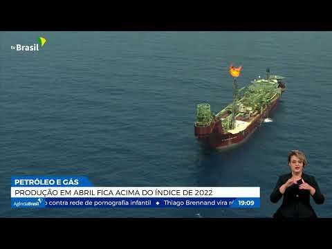 Produção nacional de petróleo cresce quase 5% em abril Produção nacional de petróleo cresce quase 5% em abril
