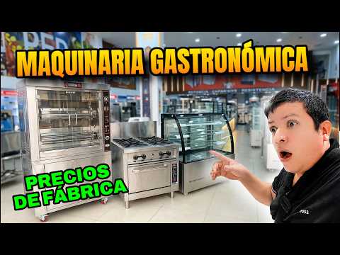 FABRICANTE de EQUIPOS GASTRONÓMICOS en Lima: Precios Directos de Fábrica 