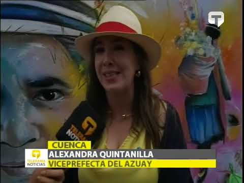 Artistas pintaron sobre calzada de calle Bolívar en conmemoración del día de la mujer