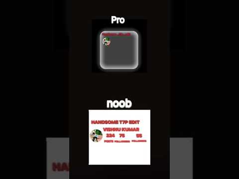 ThatPROLook vsThat NOOBLook