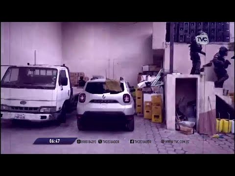 Quito: localizaron dos vehículos robados dentro de una vivienda