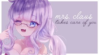 ASMR 🎄 Mrs. Claus Takes Care of You, Tucks You In & Reads You to Sleep