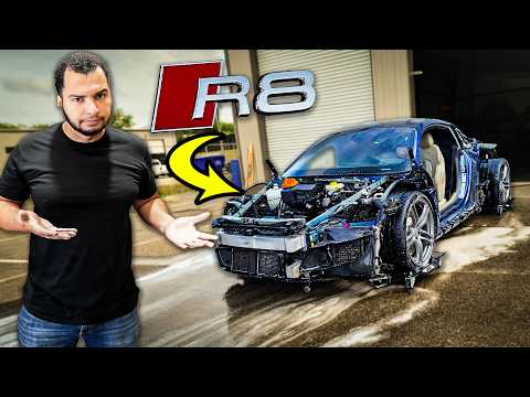 Reviving the Worst Audi R8: V10 Engine Swap Adventure