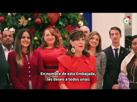 Embajadora de USA en RD Robin Bernstein deja mensaje de Navidad a Dominicanos | Hoy Mismo