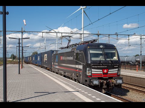 Treinen op Lage Zwaluwe 20-08-2023