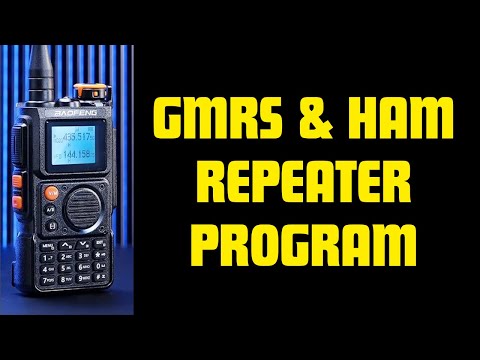 GMRS/HAM Baofeng K6 Series Repeater Program