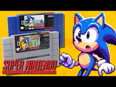 Sonic 2 y Sonic 4: Los CARTUCHOS PIRATAS que llegaron a la Super Nintendo en los 90s!