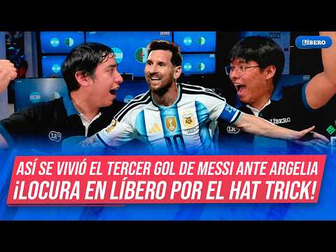 🔴 ¡Locura por Messi! Así reaccionamos a su gol histórico | Líbero