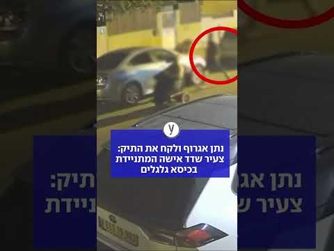 נתן אגרוף ולקח את התיק: צעיר שדד אישה המתניידת בכיסא גלגלים