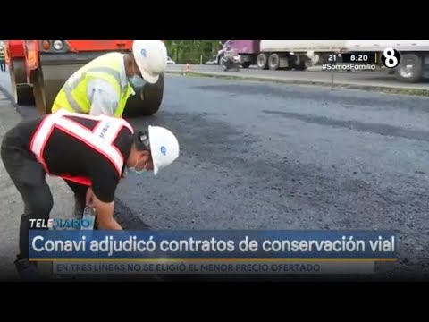 CONAVI adjudicó contratos de conservación vial