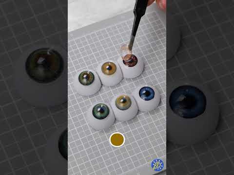 Тест на цвет глаз 👁️ с помощью цветных линз 🎨 Какой цвет вы бы выбрали?