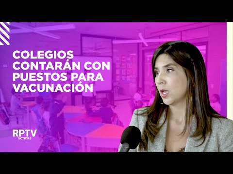 Colegios contarán con puestos para vacunación: MinEducación | Noticias RPTV