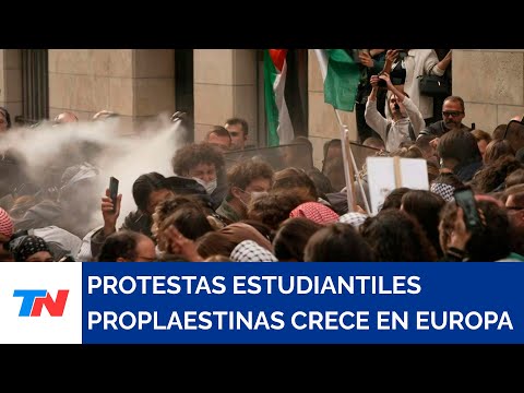 EUROPA I Las protestas estudiantiles propalestinas se extienden en el continente