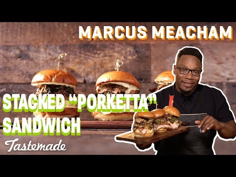 Stacked ?Porketta? Sandwich I Marcus Meacham