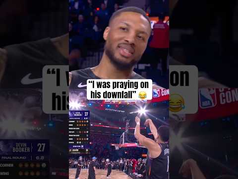 Dame on Book's final round 🤣