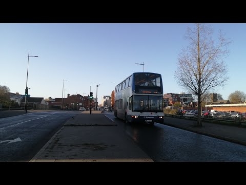 Buses on East West Link Road (14/12/2022)