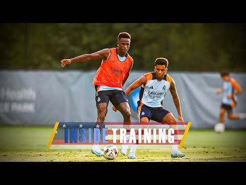 FIRST training session in Charlotte! | Real Madrid Summer Tour