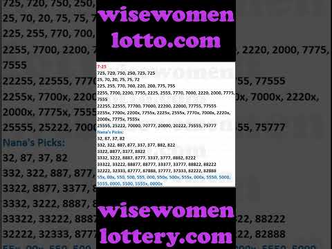 7-24 [ANY YEAR!] Hot Numbers #free #lotto #lottery #lotterywinner #pick2 #pick3 #pick4 #pick5