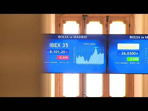El Ibex 35 sube el 0,13% a media sesión
